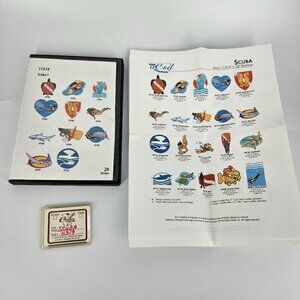Embroidery Designs Card 11319 Scuba 1 Aquatic Digital 20 Patterns Brother Viking